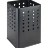 Wenko Küchenhelfer<Utensilienhalter Silio 11,5 cm x 16,5 cm x 11,5 cm Schwarz Matt