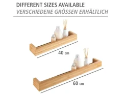 Best Wandregal Bambusa 40 cm Bambus Küchenregale