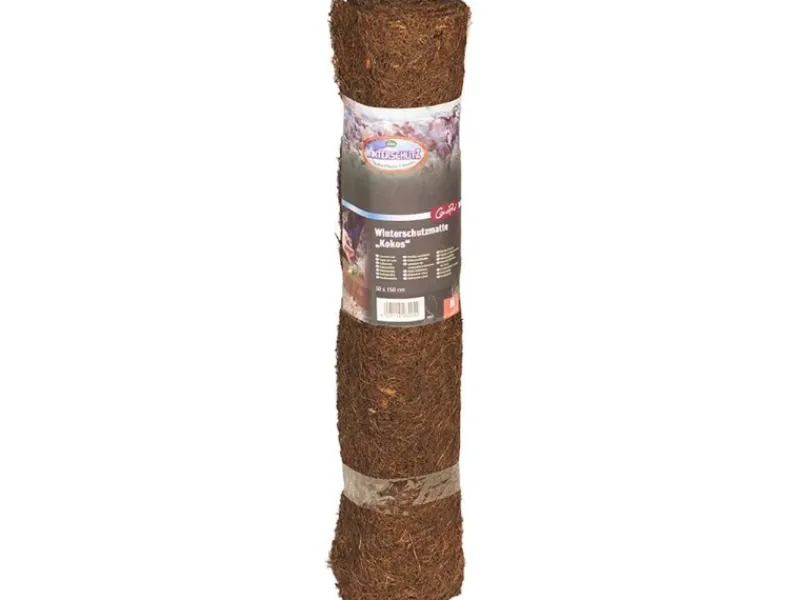 Clearance Winterschutz Kokosmatte Dunkelbraun 50 cm x 150 cm Töpfe