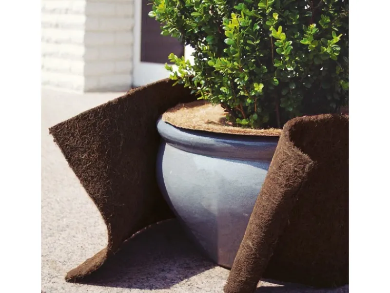 Clearance Winterschutz Kokosmatte Dunkelbraun 50 cm x 150 cm Töpfe