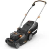 Worx Einhebelmischer<Akku-Rasenmäher 2-in-1 WG737E Nitro 40 V