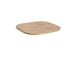 Zeller Brotkasten Metall mit Bambusdeckel 14,5 cm x 26,5 cm x 26,5 cm Mint