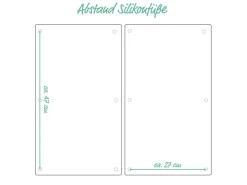Zeller Schneidebretter|Küchenhelfer<Herdabdeck-/Schneideplatten-Set Schiefer-Optik 2-teilig Anthrazit