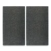 Zeller Schneidebretter<Herdabdeck-/Schneideplatten-Set Granit-Optik 2-teilig Anthrazit