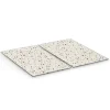 Zeller Schneidebretter|Küchenhelfer<Herdabdeck-/Schneideplatten-Set Terrazzo 2-teilig Bunt