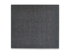 Zeller Küchenhelfer|Kochfelder<Herdblende-/Abdeckplatte Granit-Optik Glas 50 cm x 56 cm Anthrazit
