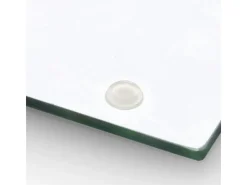 Best Zeller Herdblende-/Abdeckplatte Schiefer-Optik Glas 50 cm x 56 cm Anthrazit
