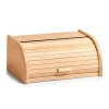 New Rollbrotkasten Buche 18 cm x 28,2 cm x 39 cm Natur Küchenhelfer