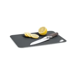 Zeller Schneidebretter<Schneidematten-Set Kunststoff 2-teilig 29 cm x 38 cm Anthrazit/Grau Anthrazit Grau