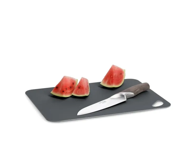 Zeller Schneidebretter<Schneidematten-Set Kunststoff 2-teilig 29 cm x 38 cm Anthrazit/Grau Anthrazit Grau