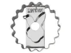 Sale Zenker Aussstecher Linzer Hasenkopf ca. 50 mm x 50 mm x 26 mm Silber