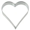 Sale Zenker Ausstecher Herz 6,3 cm x 6,5 cm Silber Küchenhelfer