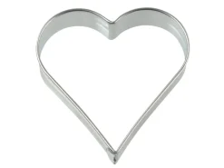 Sale Zenker Ausstecher Herz 6,3 cm x 6,5 cm Silber Küchenhelfer