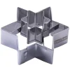 Clearance Zenker Ausstecher Linzer Stern 2 in 1 Silber Küchenhelfer