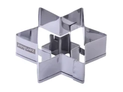 Clearance Zenker Ausstecher Linzer Stern 2 in 1 Silber Küchenhelfer