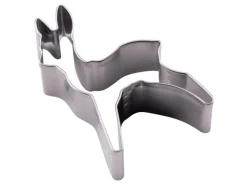 Zenker Ausstecher Rehkitz 6,9 cm x 4,6 cm x 2,6 cm Silber Küchenhelfer