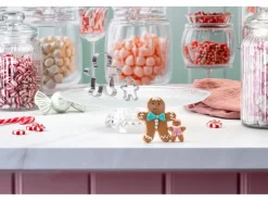 Zenker Patisserie Küchenhelfer<Zenker Ausstecher-Set Lebkuchenmann Silber 2-teilig
