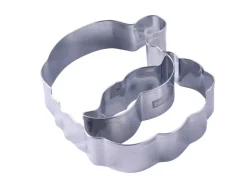 Zenker Patisserie Zenker Ausstecher-Set Santa Silber 2-teilig