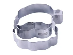 Zenker Patisserie Zenker Ausstecher-Set Santa Silber 2-teilig