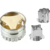 Sale Zenker Ausstechförmchen Linzer Inox Creme 4-tlg. Küchenhelfer