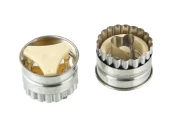 Sale Zenker Ausstechförmchen Linzer Inox Creme 4-tlg. Küchenhelfer