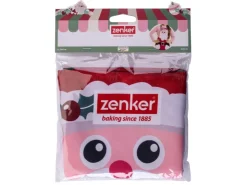 Hot Zenker Patisserie Zenker Backschürze Santa Claus Mehrfarbig