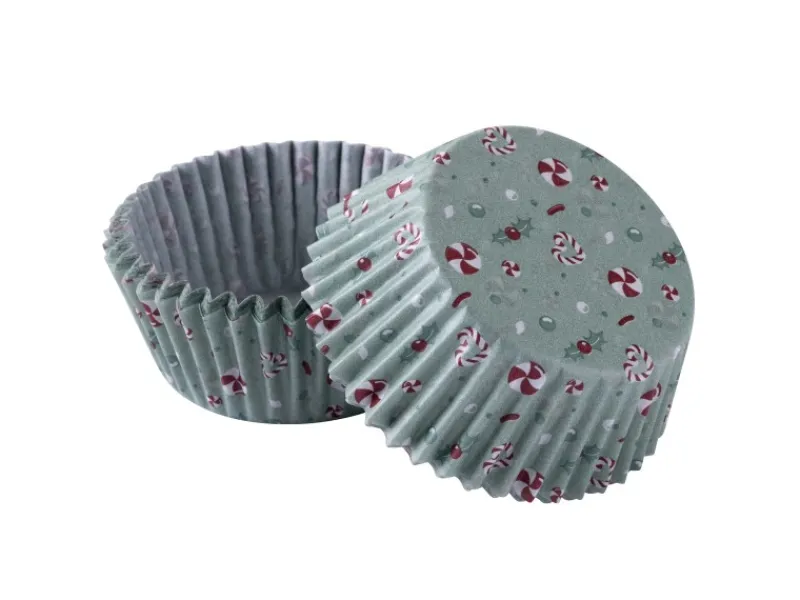 New Zenker Muffinform Candies aus Papier Mehrfarbig 50 Stück Küchenhelfer