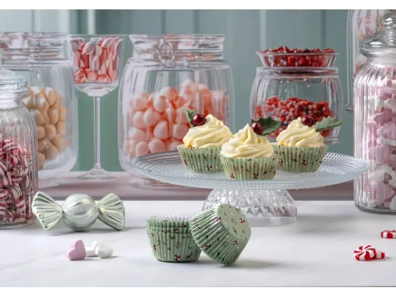 New Zenker Muffinform Candies aus Papier Mehrfarbig 50 Stück Küchenhelfer