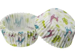 Papierbackförmchen Lama/Kaktus 50 Stück Küchenhelfer