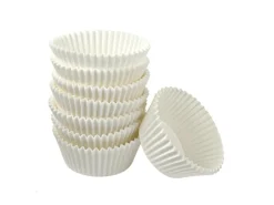 Best Papierbackförmchen Fair Weiß Ø 5 cm x 3 cm Küchenhelfer