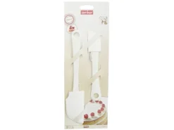 New Zenker Patisserie Teigschaber-Set 2-teilig. Weiß
