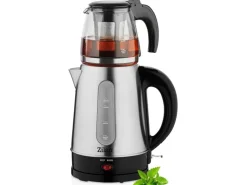Zilan Haushaltsgeräte<ZLN-3581 Teekocher Edelstahl 1,7 L 2200 Watt